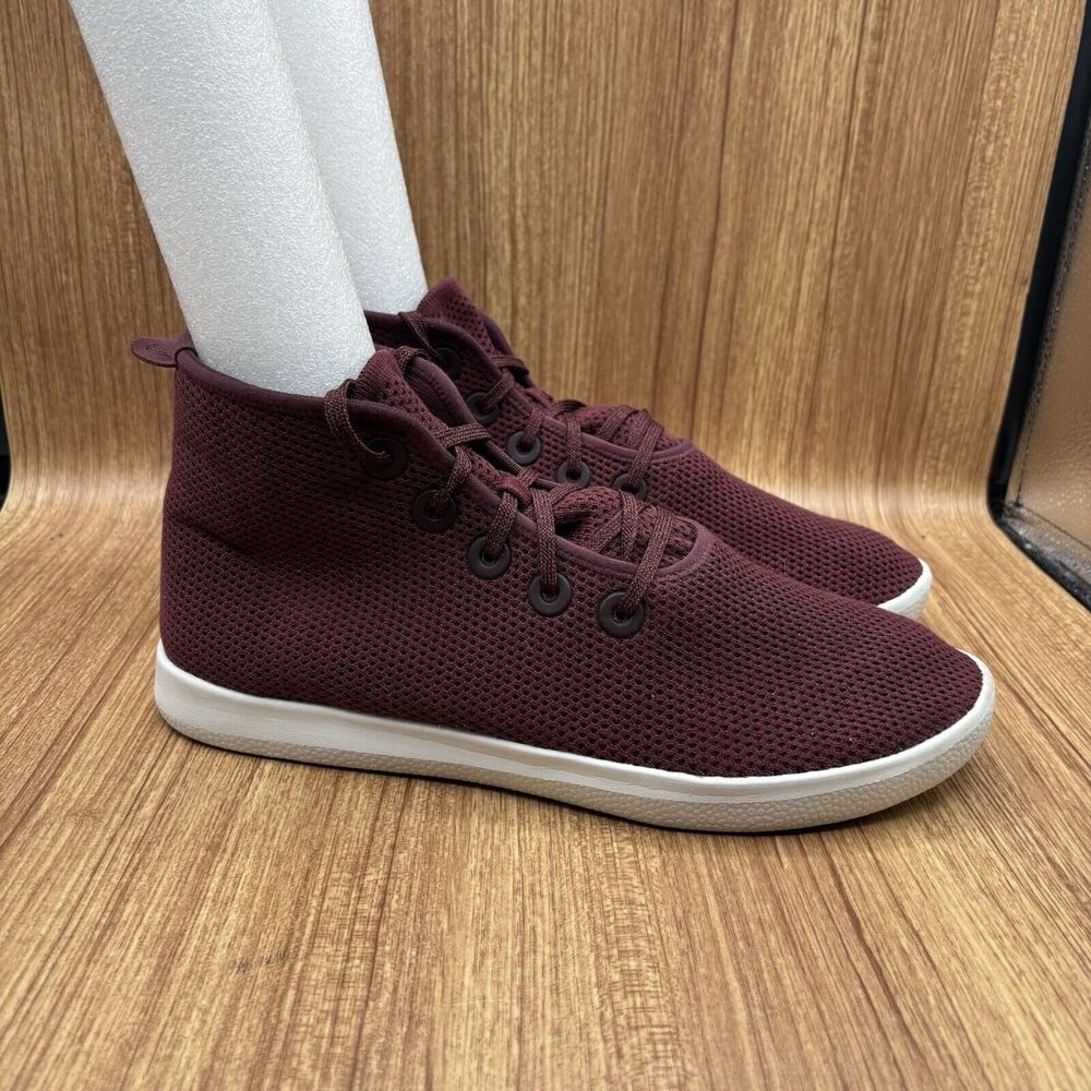 Allbirds Tree Toppers Mens Size 12 Red Burgundy Sneakers‎ Shoes
